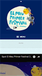 Mobile Screenshot of elmeuprimerfestival.com