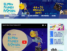 Tablet Screenshot of elmeuprimerfestival.com